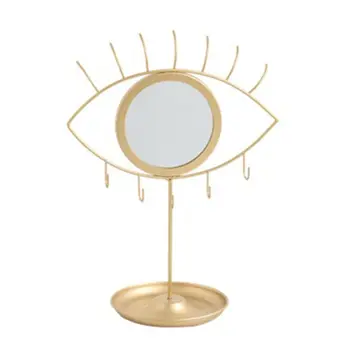 Display de joalharia Ficar com o Olho de um Espelho para Correntes/Pingentes/Anéis/Brincos/Watch