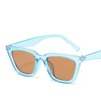 RBRVOV 2021 Óculos estilo Olho de Gato Mulheres Pequena Moldura Vintage, Óculos de Sol das Mulheres Tons de Óculos Vintage Olho de Gato Gafas De Sol Mujer