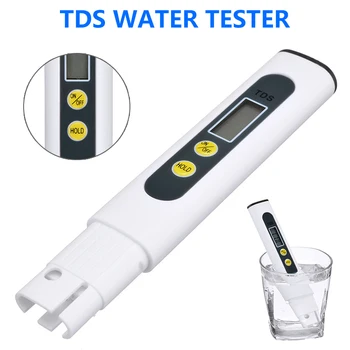 Portátil Caneta Digital Portátil, Medidor de Água Filtro de Medição TDS Água Ferramentas de teste de Acessórios