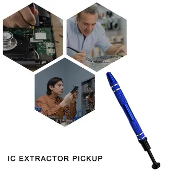 IC Extrator de retirada do Chip do Seletor de Patch IC Chupar Caneta Componente Eletrônico Grabber Quatro Garras IC Extrator de Captação de
