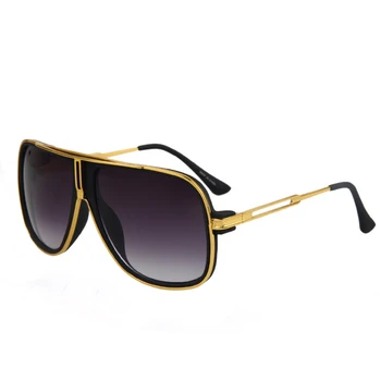Moda Óculos de sol de Homens, Mulheres 2018 Marca de Luxo Designer de Óculos de Sol das Senhoras de grandes dimensões Oculos UV400 Gradiente Para a Fêmea RS168