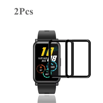 2Pcs Unthin Macio TPU Película Protetora transparente Para Hua-wei Honra ES Smart Watch Completo Protetor de Tela Para -a Huawei Assistir Ajuste