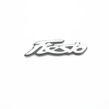 4Pcs Estilo Carro de áudio alto-Falante Emblema Emblema Adesivos Para Ford Fiesta mk7 mk8 mk6 mk5 mk4 7 st 2019 2020 8 Acessórios Auto