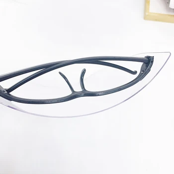 1Pc Moda Oversized Lente de Óculos de Protecção Transparente Máscara de Rosto Escudo Anti-Óleo Inicial de Cozinha, Ferramentas Especiais