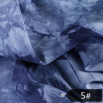 50x140cm Impressão de Tie-dye de Retalhos de Gelo de Seda, de Pano de Algodão Anti-rugas Tecido Respirável, Costura, Tecido DIY Artesanal Acessórios