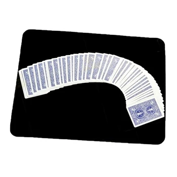 Alta Qualidade Mágicos Truque de Mágica Poker Moeda Tapete Mágico Cartão de Esteira Cartão de Almofada Fácil De Fazer Street Magic Adereços para Iniciantes 3 Tamanhos