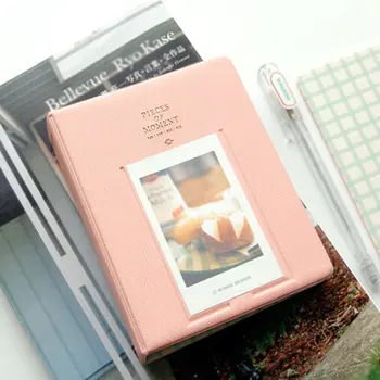 64 Bolsos Foto Polaroid Álbum De Mini Instantânea De Imagem Armazenamento De Caso Para A Fuji Instax Filme Da Câmera Coreia Instax Álbum