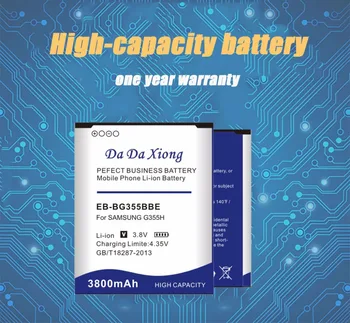 Da Xiong 3800mAh EB-BG355BBE da Bateria para Samsung G355 SM - G355H SM - G3558 SM - G3586V G3588V/G3559/G355H/G3586/H/V/G35