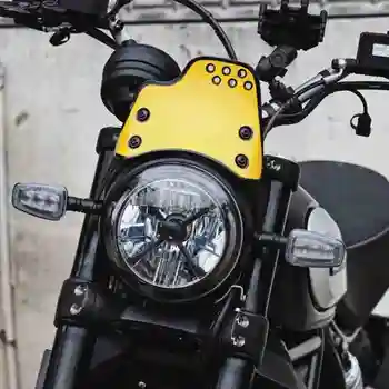Pára-Brisas Da Motocicleta Vento Escudo Defletor De Moto Pára-Brisas Para A Ducati Scrambler-2021 Racer Carenagem Motos Acessórios
