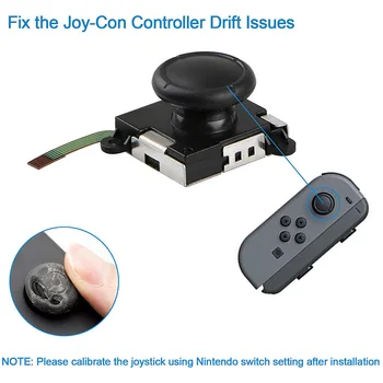 2pcs Gamepad Substituição Joystick Analógico para a Nintendo Mudar JoyCon Controlador de Joystick Analógico Shift Vara