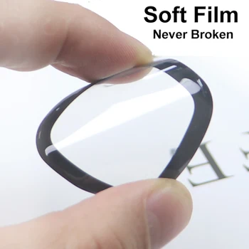 Suave Película Protetora Para Amazfit Nexo Smart Watch Protetor de Tela Tampa Guarda 3D Curvas de Borda Cobertura Completa