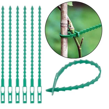 Jardinagem Auxiliar de Multi-uso Reutilizáveis Laços Para a Escalada Fácil de Plástico Flexível Fábrica de Laços de Cabo de Plantas 10pcs/lot