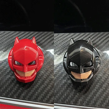 Batman-Modelagem Do Interior Do Carro De Motor De Ignição Por Botão Iniciar Capa Protetora De Uma Chave Botão Iniciar Decoração De Acessórios Auto