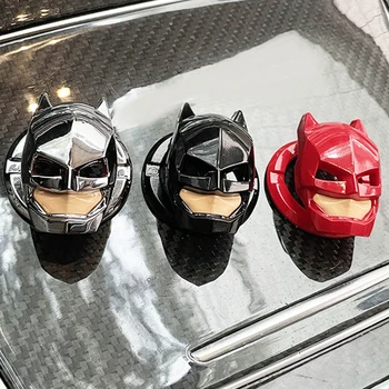Batman-Modelagem Do Interior Do Carro De Motor De Ignição Por Botão Iniciar Capa Protetora De Uma Chave Botão Iniciar Decoração De Acessórios Auto
