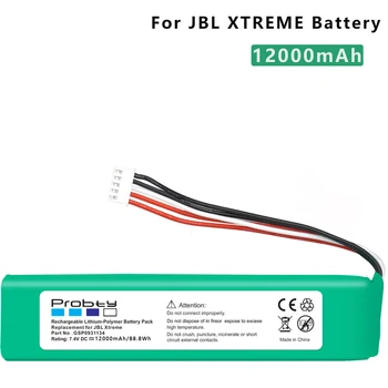 3500mAh-12000mAh Bateria para JBL XTREME 4 Flip,Flip 4 Edição Especial GSP872693 01 Flip 3 Flip 3 CINZENTO GSP872693 P763098 03