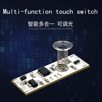 Interruptor do toque Capacitivo Módulo 5-24V 3A LED regulação de Controle de Lâmpadas de Componentes Ativos Curta Distância de Varredura Varredura Mão do Sensor