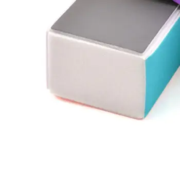 1 Pc Professional Colorido Prego Buffer De Arquivo De Polimento Bloco De Lixar Manicure Esponja Revés Unhas Acessórios Para Nail Art