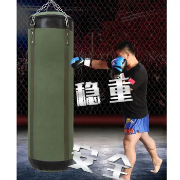 Taewondo de Boxe Saco de pancadas Durável Sanda saco de areia Adultos MMA Tailandês Casa de Treinamento de Boxe Saco de GINÁSIO, Estúdio de Treinamento de Potência, Saco de Areia