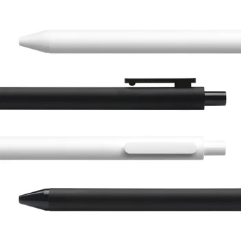Xiaomi Kaco 10pcs Canetas/Recargas de KACOGREEN Rolo de Assinatura de CANETA de Gel, Tinta de Escrita Suave Durável Assinatura de Tinta Preta Para o Office Escola