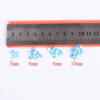 5,6,8 mm a descrição de jinguang côncavo ameixa lantejoulas DIY artesanal acessórios de vestuário, acessórios de contas