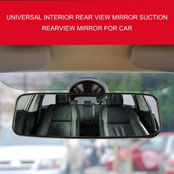 Universal Carro Espelho retrovisor Interior com ventosa, Universal Espelho retrovisor Interior de Substituição para SUV, Veículo do Caminhão