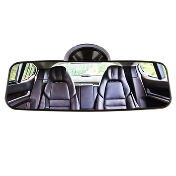 Universal Carro Espelho retrovisor Interior com ventosa, Universal Espelho retrovisor Interior de Substituição para SUV, Veículo do Caminhão