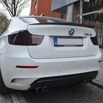Estilo carro ABS X6 E71 Spoiler Traseiro Tronco Asa para BMW X6 E71 M-Estilo de Performance