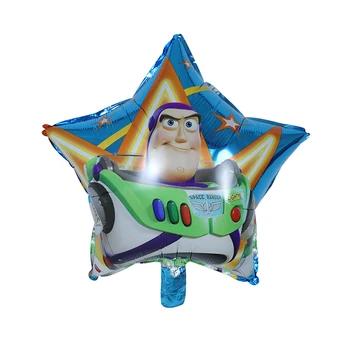 50pcs 18inch Brinquedo Woody Balões Capitão Buzz História Bolas de Festa de Aniversário, Decoração de Folha de Hélio, Balões de Ar Globos Brinquedos