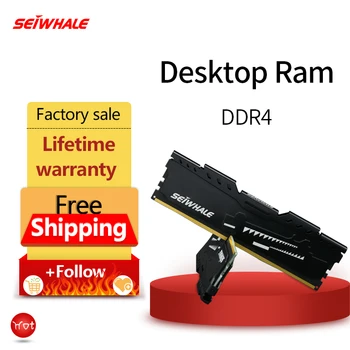 SEIWHALE Memoria DDR4 8GB 16GB 2400MHZ Trabalho de Memória Ram Novo Dimm Carneiros
