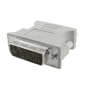 DVI-D, VGA Macho para Fêmea VGA Conversor Adaptador de Conector para LCD HDTV DQ-Drop