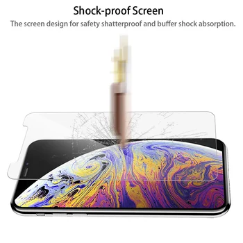 1-3 Pcs de Vidro Temperado para Apple iPhone mini-12 11 pro max protetor de tela do filme para o ifhone x xr xs max se de vidro de proteção