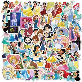 50Pcs dos desenhos animados de Disney do anime Adesivos Marvel Congelados Mickey Toy Story Winnie the Pooh Impermeável Skate Laptop Stikers Crianças Brinquedo