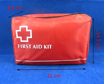Frete Grátis 23 Itens Portátil Kit De Primeiros Socorros Médicos Saco De Viagem Kit De Sobrevivência Trauma Pack Kit De Emergência Oxford Impermeável