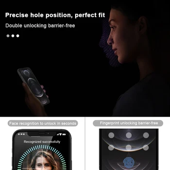 CHYI cerâmica filme Para o Iphone 12 11 pro MAX protetor de tela de proteção acessórios Para o iphone 7 8 plus Xr Não de vidro temperado