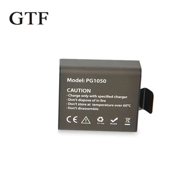 GTF 3,7 V PG1050mAh Ação de Bateria da Câmera Para a EKEN H9 H9R H3 H3R H8PRO H8R SJ4000 SJCAM SJ5000 M10 SJ5000X baterias Recarregáveis