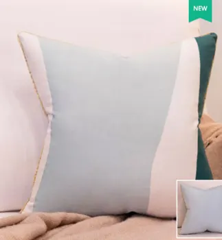 Elegante da forma geométrica travesseiro/almofadas caso,de design moderno, encosto com capa de almofada 30x50 45 50 decorativa jogar travesseiro caso