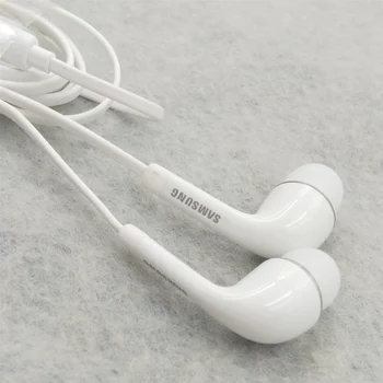 Original Samsung S20, S21, Fone de ouvido de 3,5 mm Em-Orelha Fones de ouvido Sport com Fios de Linha de Fones de ouvido Para que o Galaxy S6 S7 borda S8 S9 S10 Plus Nota 8 9