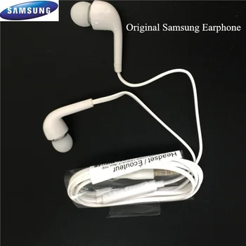 Original Samsung S20, S21, Fone de ouvido de 3,5 mm Em-Orelha Fones de ouvido Sport com Fios de Linha de Fones de ouvido Para que o Galaxy S6 S7 borda S8 S9 S10 Plus Nota 8 9