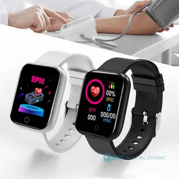 2021 Inteligente Relógio Mulheres Homens Inteligentes relógio Para Android IOS Monitor de Sono Eletrônica do Esporte Relógio de Controle de Música Smartwatch Horas