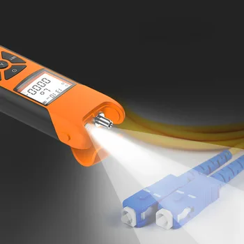 Medidor de Potência óptica G10 Novo de Alta Precisão Bateria Recarregável de Fibra Óptica Medidor de Energia Com a Luz do Flash OPM Frete Grátis