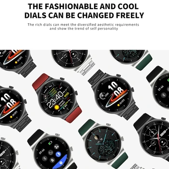 FIMAODZ Smart Watch 2021 IP68 à prova d'água Para Huawei Android IOS Relógio do Telefone GT 2 Pro Smartwatch Homem, Mulher Para Xiaomi