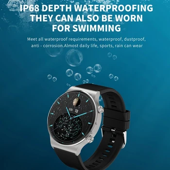 FIMAODZ Smart Watch 2021 IP68 à prova d'água Para Huawei Android IOS Relógio do Telefone GT 2 Pro Smartwatch Homem, Mulher Para Xiaomi