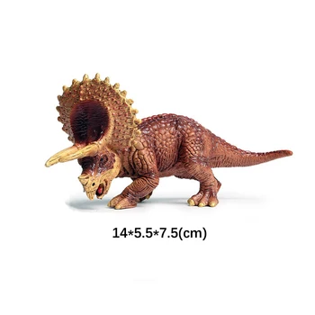 Dinossauro Triceratops As Figuras Do Brinquedo Artesanal De Brinquedos Para O Menino Modelo De Figuras De Animais Iluminação Decoração Coleção