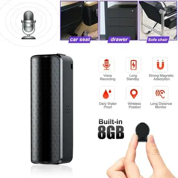 JNN Q70 8GB Melhor Voz Ativado Mini-Gravação de Caneta de Áudio Digital Gravador Caneta Impermeável Remotamente Redução de Ruído Invisível Caneta