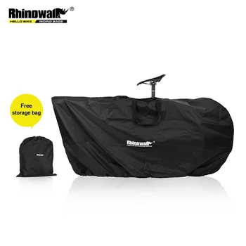 Rhinowalk Portátil Bicycle Storage Bag for 26-27.5 polegadas Mountain Bike 700C Road Bike Transit Carry Bag Bycicle Accessories RM262