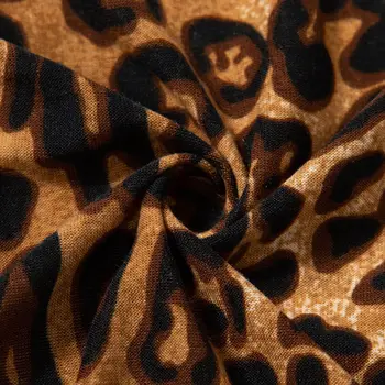 Nova Moda Sexy Maiô de estampa de Leopardo Macacão Body Erótico Trecho Collant sem Mangas Corpo Tops Plus Size Vestuário feminino