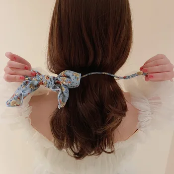 As Mulheres elegantes Bowknot Curler do Cabelo Donuts Torção Cabeça Magic Hair Bun Maker DIY Penteado Ferramenta Doce, Floral e Acessórios para o Cabelo