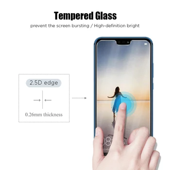 Vidro de protecção Filme Para Huawei P30 P40 Lite 5G P20 Pro Lite 2019 Protetor de Tela Para Huawei P Smart Z 2021 2020 2019 S vidro