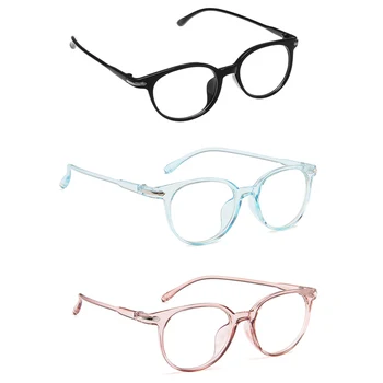 Unisex Óculos Anti-Luz azul Óculos Ultra Leve Resina Computador Óculos da Moda Flexível, Portátil Óculos de Leitura