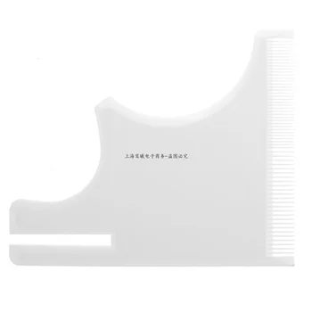 Novo Corte de cabelo Ferramenta Multi-Curva de Fio de Modelo de Estêncil Guia de Cabeleireiro Régua Compatível com Cabelo Clipper para Ferramentas de Estilo